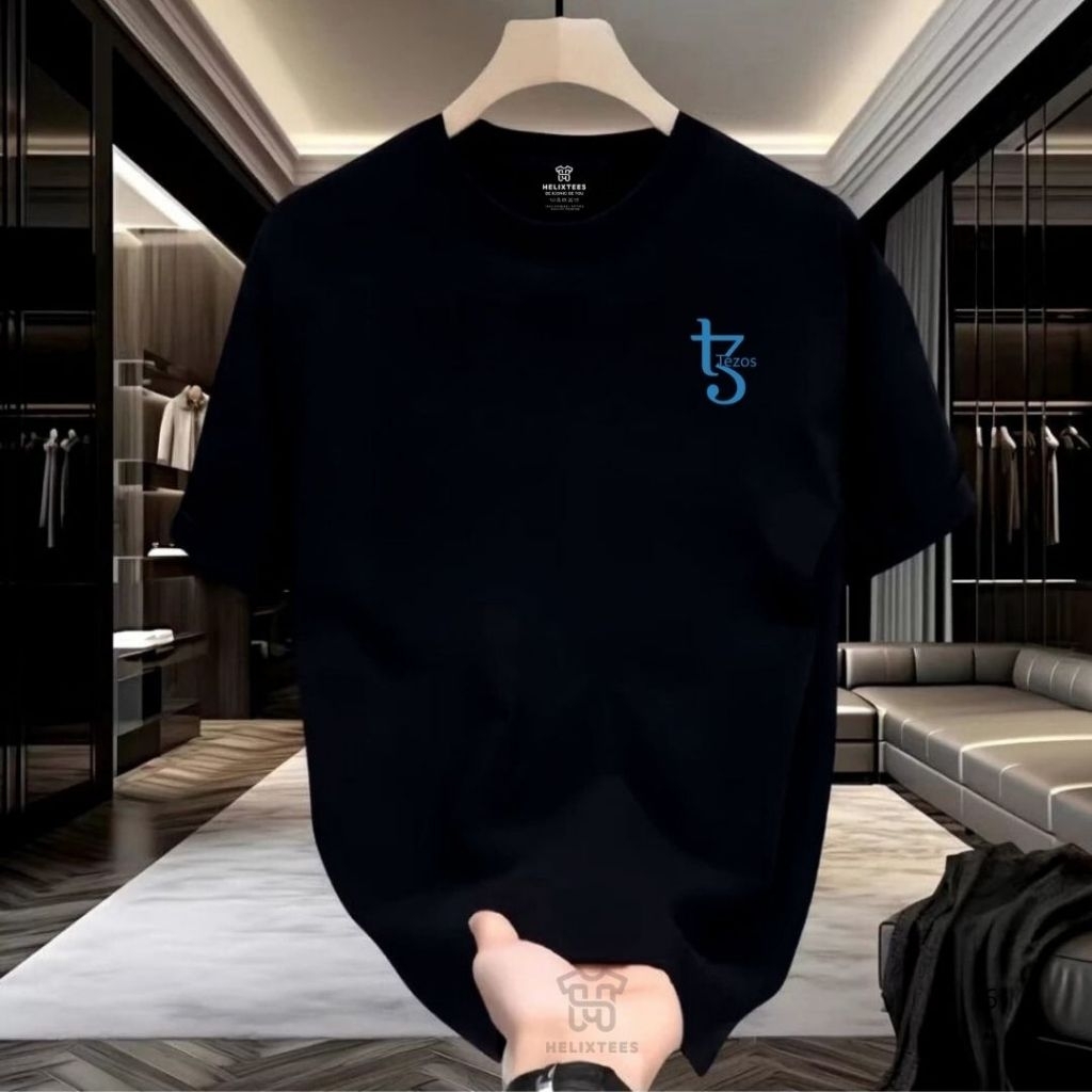 เสื้อยืด Cripto Tezos Distro Cotton 20S - สบายและนุ่ม Unisex ของแท้ คุณภาพระดับพรีเมียม ล่าสุด