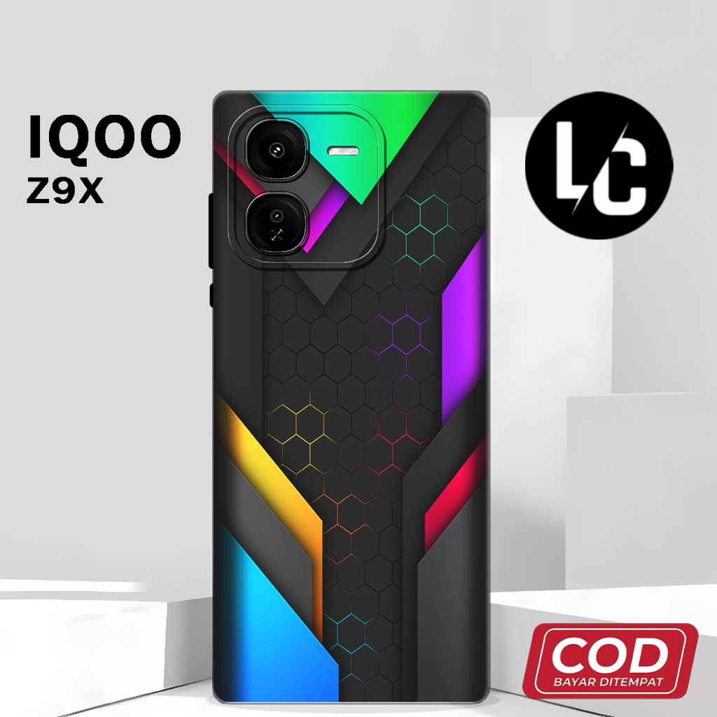 (AQ 9) ยางยืดหยุ่น Softcase สําหรับ vivo iQOO Z9x ซิลิโคน l Pro กล้อง l ปลอกล่าสุด l เคสสําหรับหญิงแ