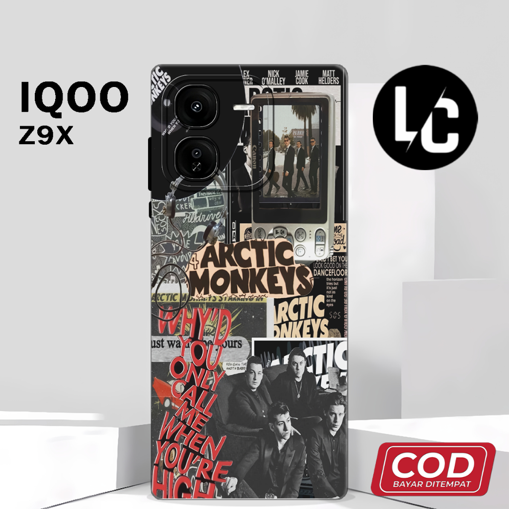 ( AQ 29 ) ยืดหยุ่นยาง Softcase สําหรับ vivo iQOO Z9x ซิลิโคน l Pro กล้อง l ล่าสุด casual l เคสสําหรั