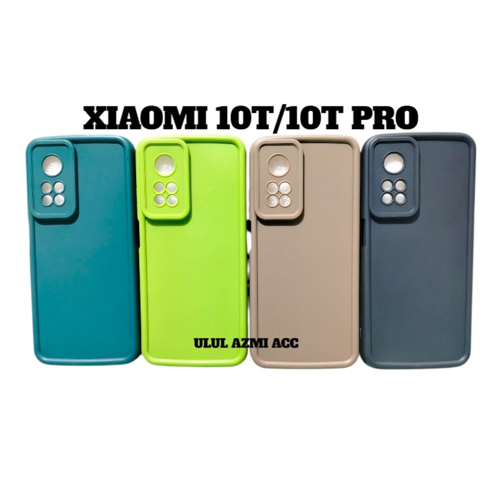 MATTE ROSE CASE สําหรับ XIAOMI 10T 10 T PRO SOFTCASE กล้อง PROTECTOR