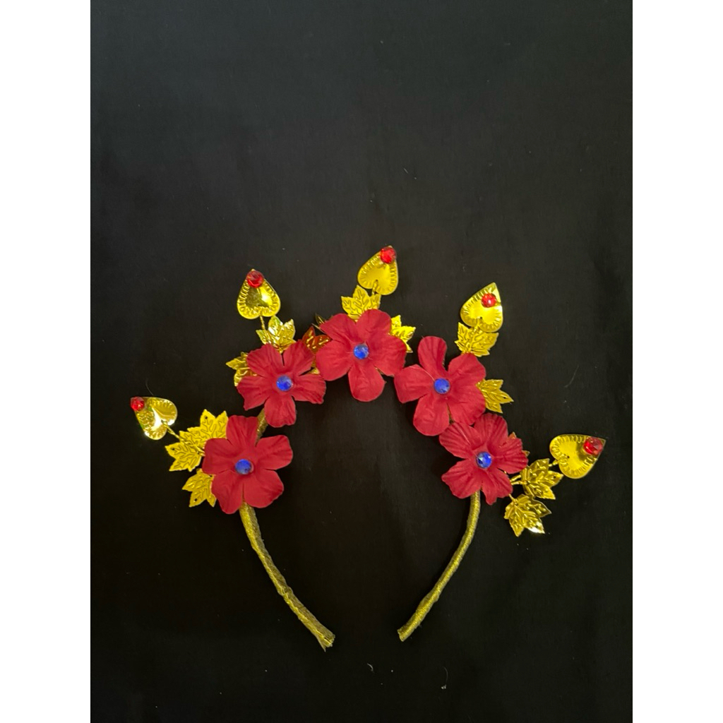 อัญมณีพรีเมี่ยม SAKURA FLOWER HEADBAND CROWN