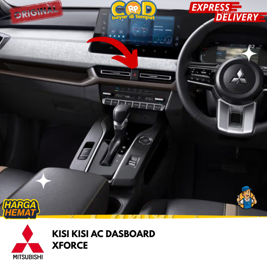 ต้นฉบับ MITSUBISHI XFORCE CENTER DASHBOARD AC GRILLS