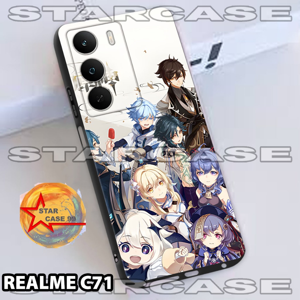 Realme c71/S40 ยาง Softcase/อะนิเมะ Motif/เคสrealme c71/เคสrealme c71