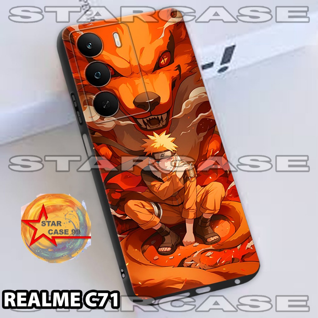 Realme c71/S46 ยาง Softcase/อะนิเมะ Motif/เคสrealme c71/เคสrealme c71