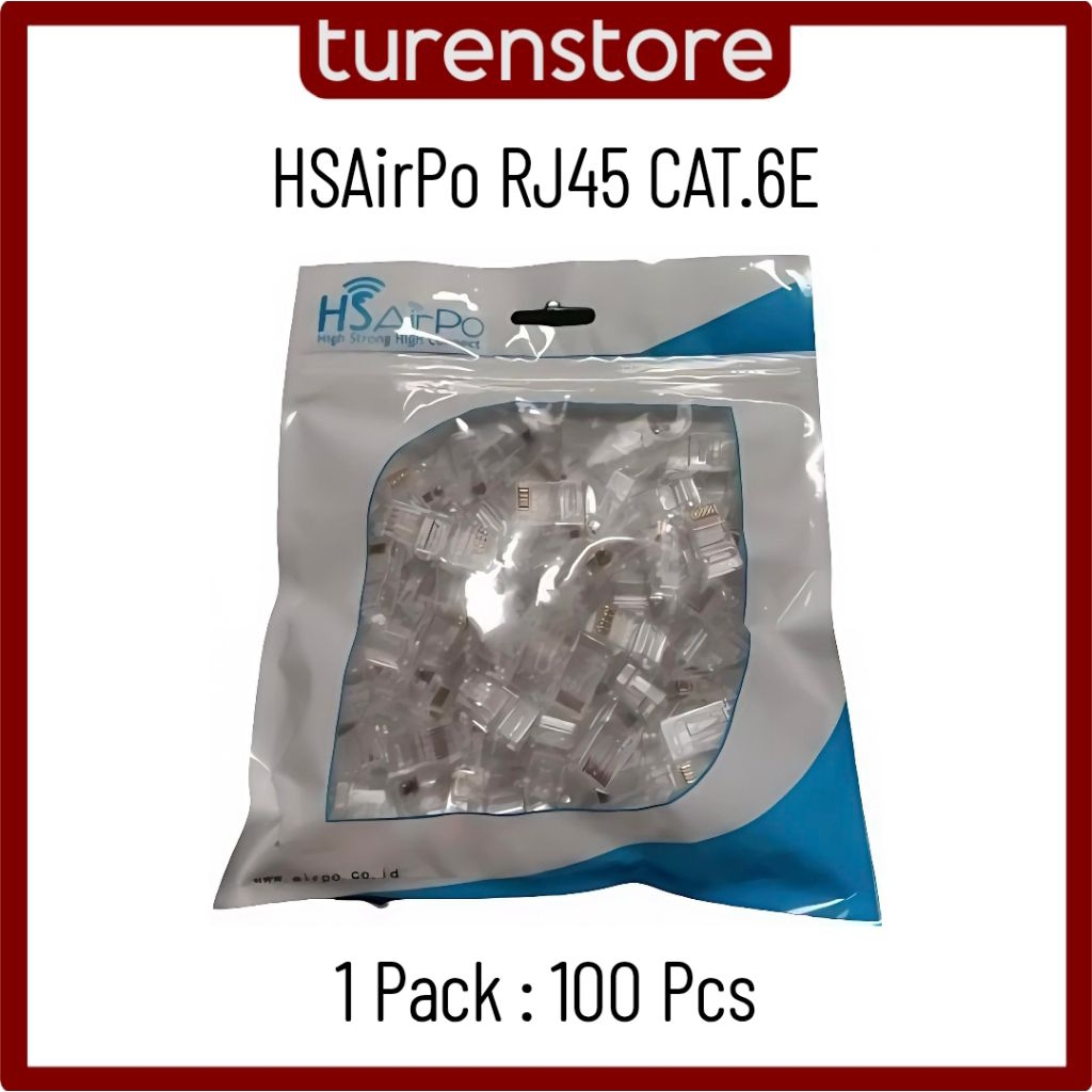 HSAirPo RJ45 CAT6E LAN UTP Connector