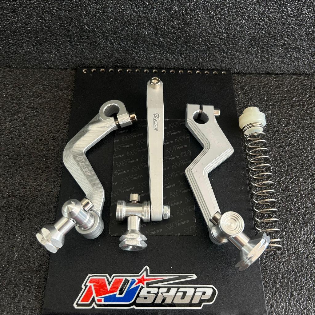 NJParts FJN racing เบรคต้นขา Dent รูปไข่ตรงรุ่น nui รุ่นเดิม nui เบรคต้นขา vario genio beat rxking