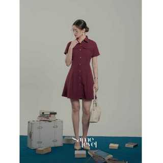 SAMELEVEL Aurine Dress | Korean Dress Wanita | Mini Dress Wanita