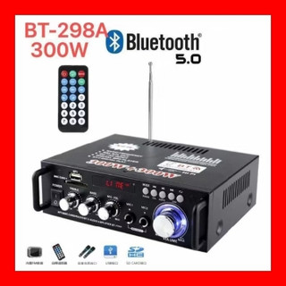 AMPLI BT-298A 300W Amplifier Bluetooth Audio Karaoke EQ Audio Amplifier Karaoke Home