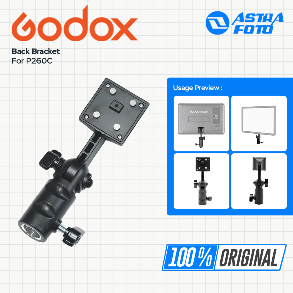 ขายึด GODOX LED P260C BI-COLOR VIDEO / ขายึด P260 C