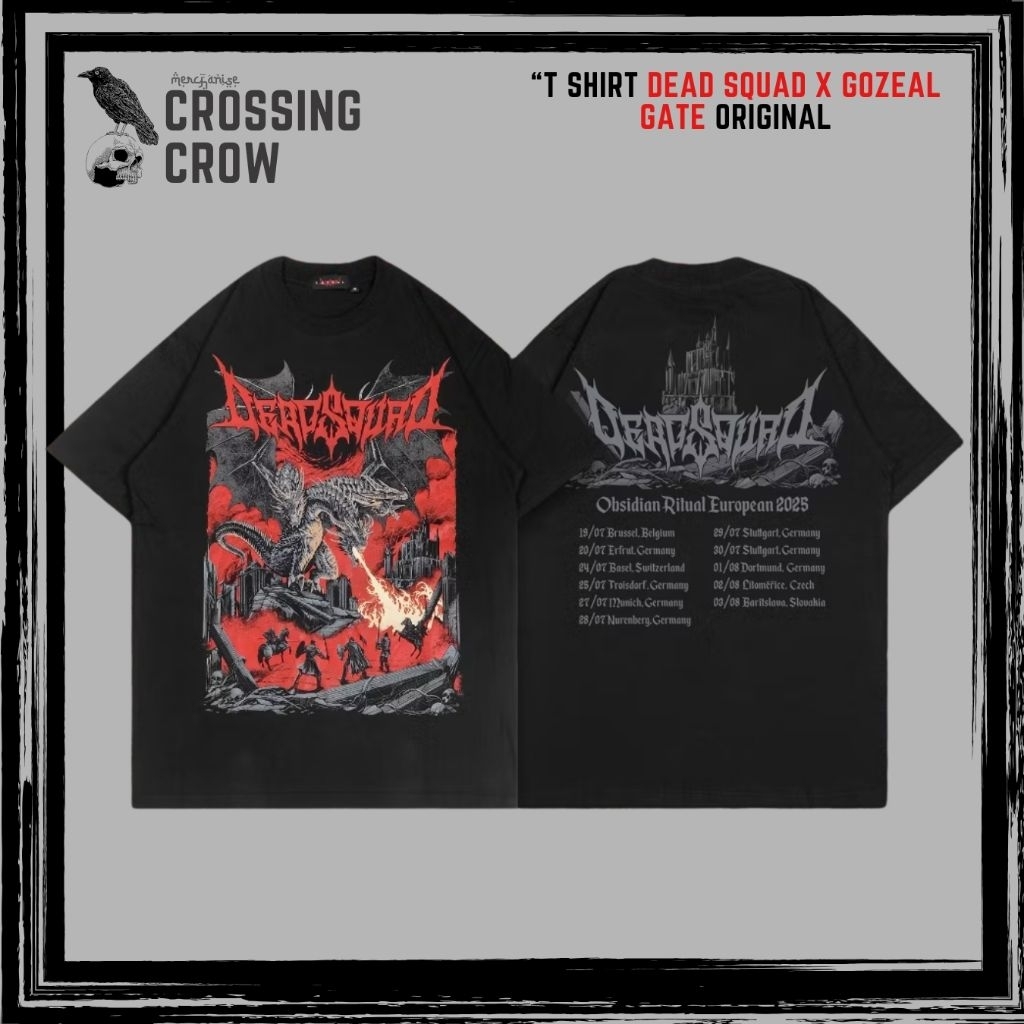 เสื้อยืด Dead Squad x Gozeal Original Ritual Article
