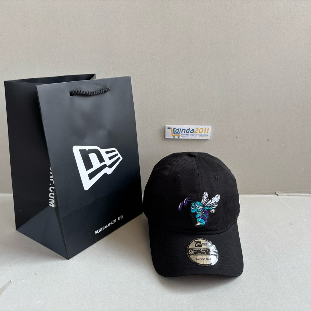 ใหม่ ERA 9Forty UNSTRUTURED NBA GNARLY CHARLOTTE HORNETS หมวกดั้งเดิม