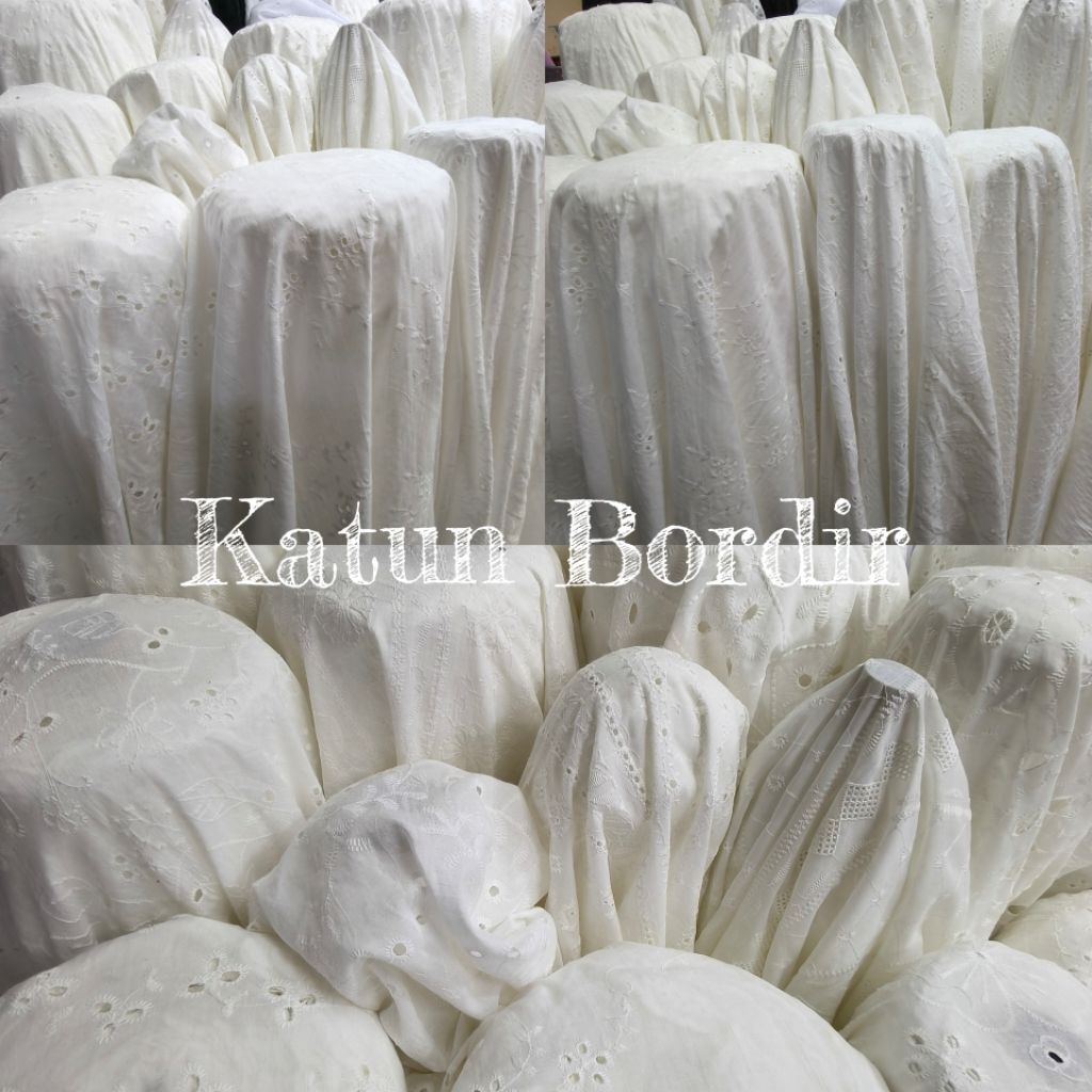 KATUN ผ้าคอตตอนปัก (KATBOLL) (ราคา 50cm/0.5mtr)