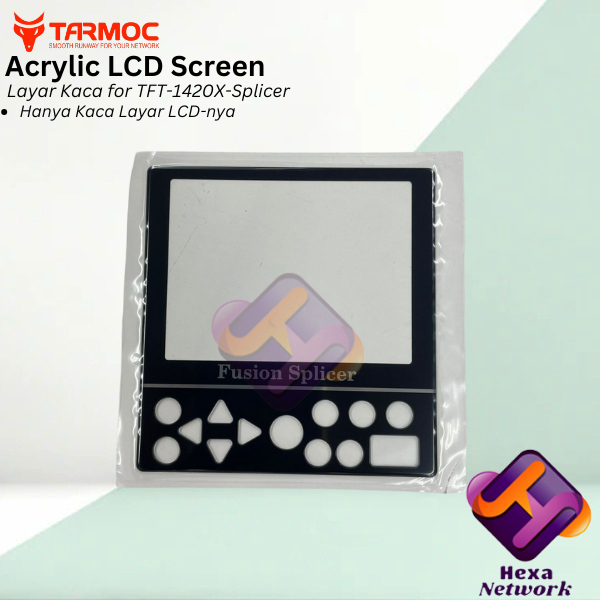 LAYAR Tarmoc TFT-1420X-SPLICER หน้าจอ LCD | FO Tool ฝาครอบหน้าจอกระจกไฟเบอร์ออปติก อะไหล่