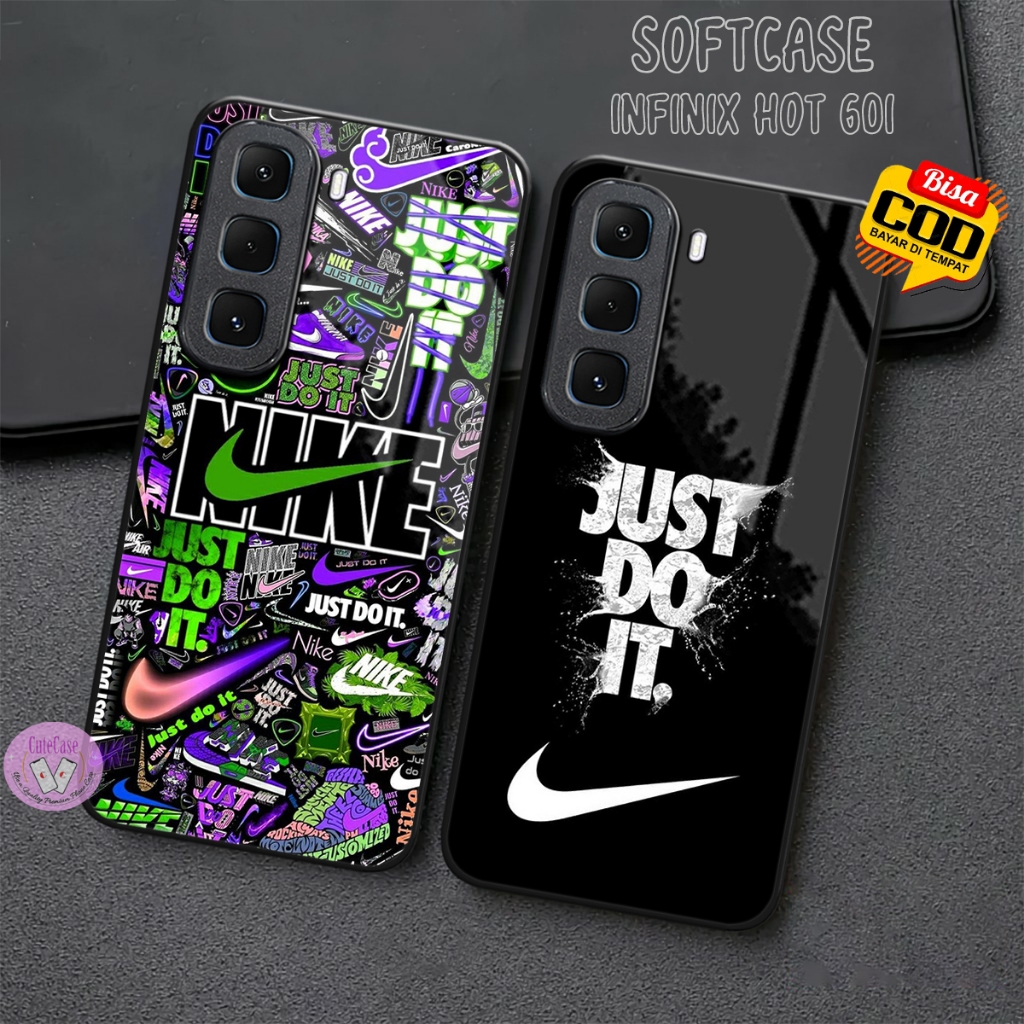 Infinix Hot 60i Glass Softcase (CC259) เคส Infinix Hot 60i HP - เคส Infinix Hot 60i - เคส Infinix Ho