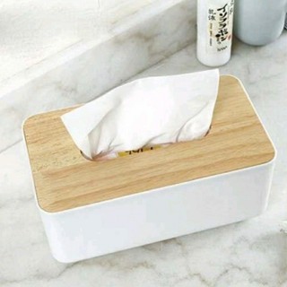 GBUplast Jasmine Tissue Box L GBU-0307 ไม้สัก