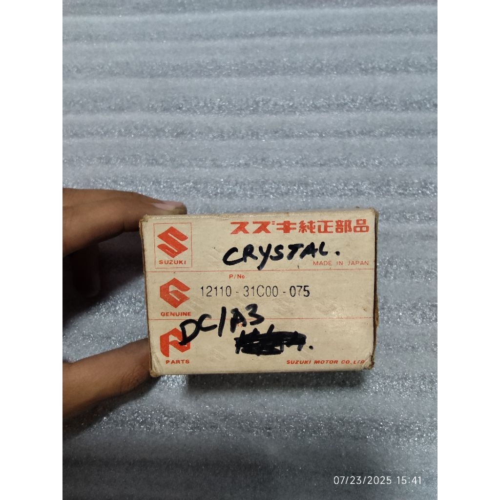 ลูกสูบลูกสูบลูกสูบOs O.75 Suzuki RC110 RC 110 คริสตัลTornado GSเดิมSGP