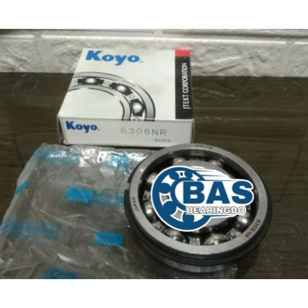 BEARING 6306NR KOYO LAHER 6306 NR KOYO TRANSMISSION T120