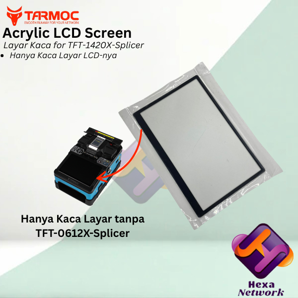 LAYER Tarmoc Tarmoc TFT-0612X-SPLICER หน้าจอ LCD | FO Tool ฝาครอบหน้าจอกระจกไฟเบอร์ออปติก อะไหล่