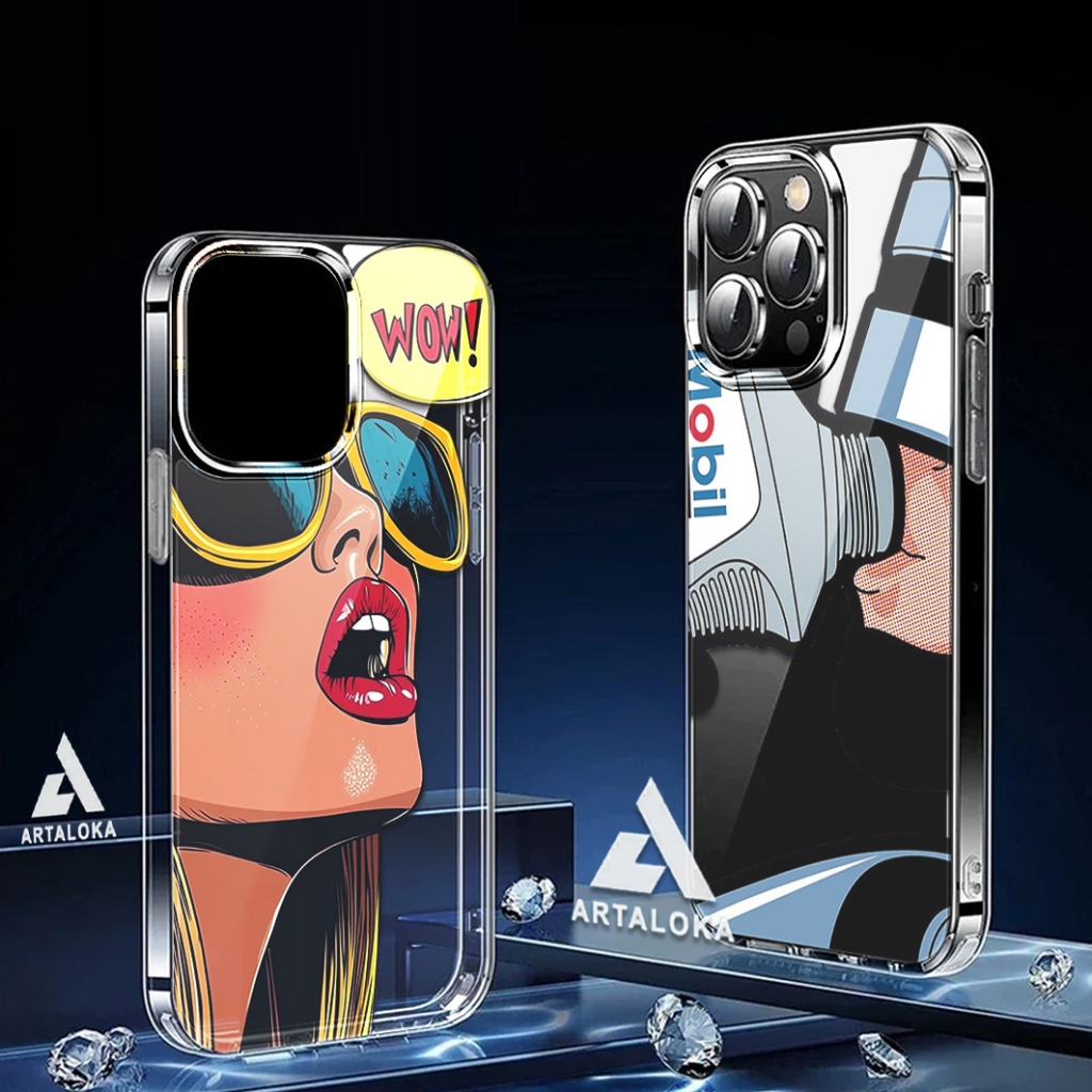 เคสใส GLOSSY สําหรับ tecno POVA 5 / camon 40 pro / pova 4 / spark 30C / Pova 4 pro / camon 40 /spark