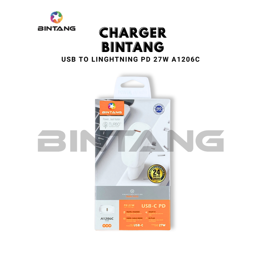 STAR CHARGER A1206C PD 27W 5V-3A 9V-3A
