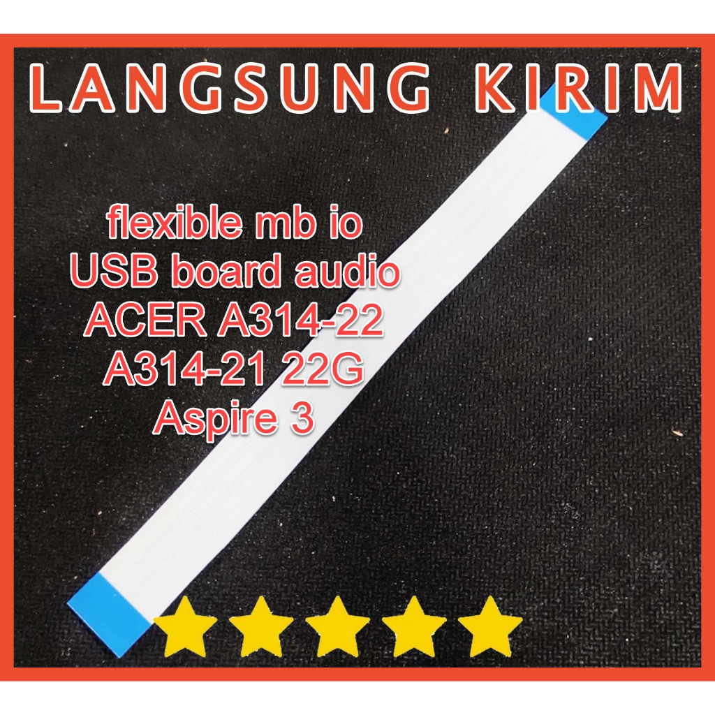 สายแบบยืดหยุ่น mb io บอร์ด USB เสียง ACER A314-22 A314-21 22G Aspire 3