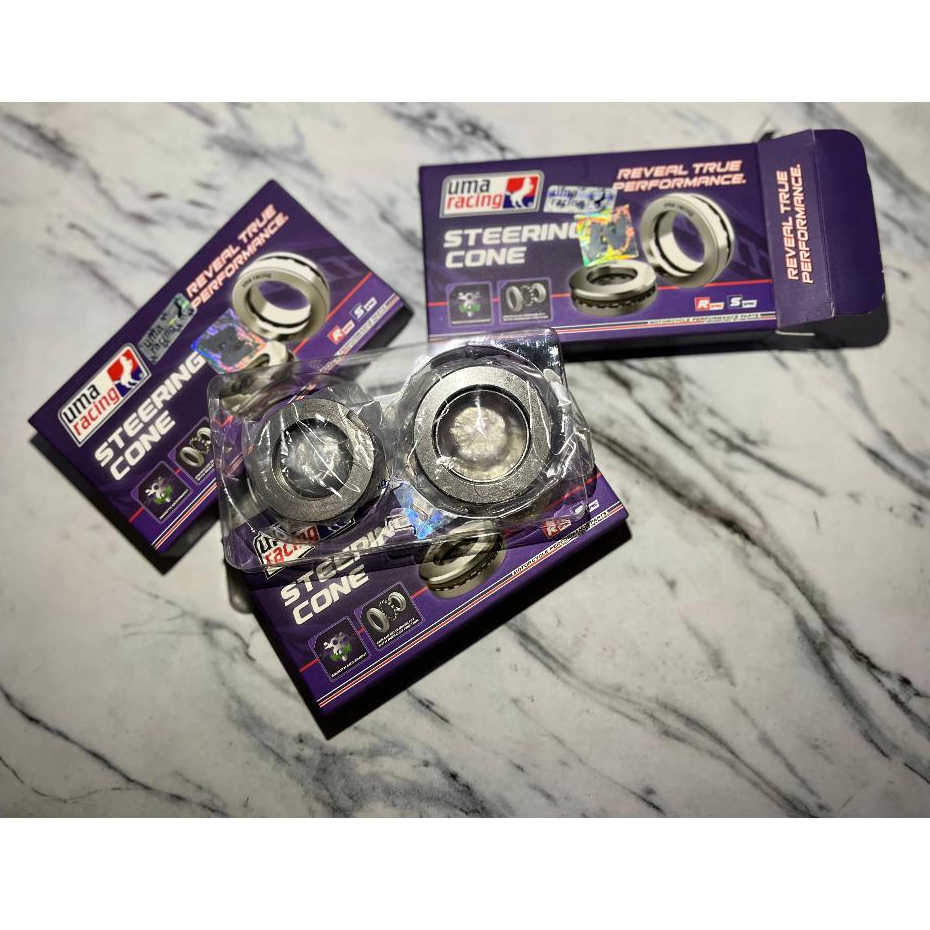 คอพวงมาลัย Uma Racing สําหรับ Aerox155-V1/V2,N Max155,Nuovo-s,Vario150,RS150.EX5,Wave100,PCX150,Beat