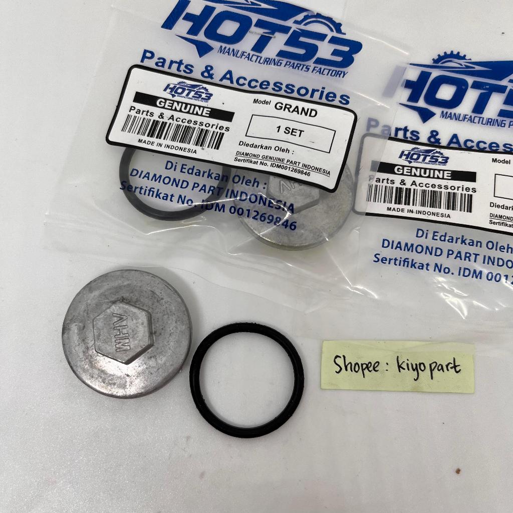 ฝาครอบวาล์ว GRAND + ORDING "HOT 53" - HONDA GRAND SUPRA LEGEND REVO WIN ฝาครอบวาล์วรถจักรยานยนต์