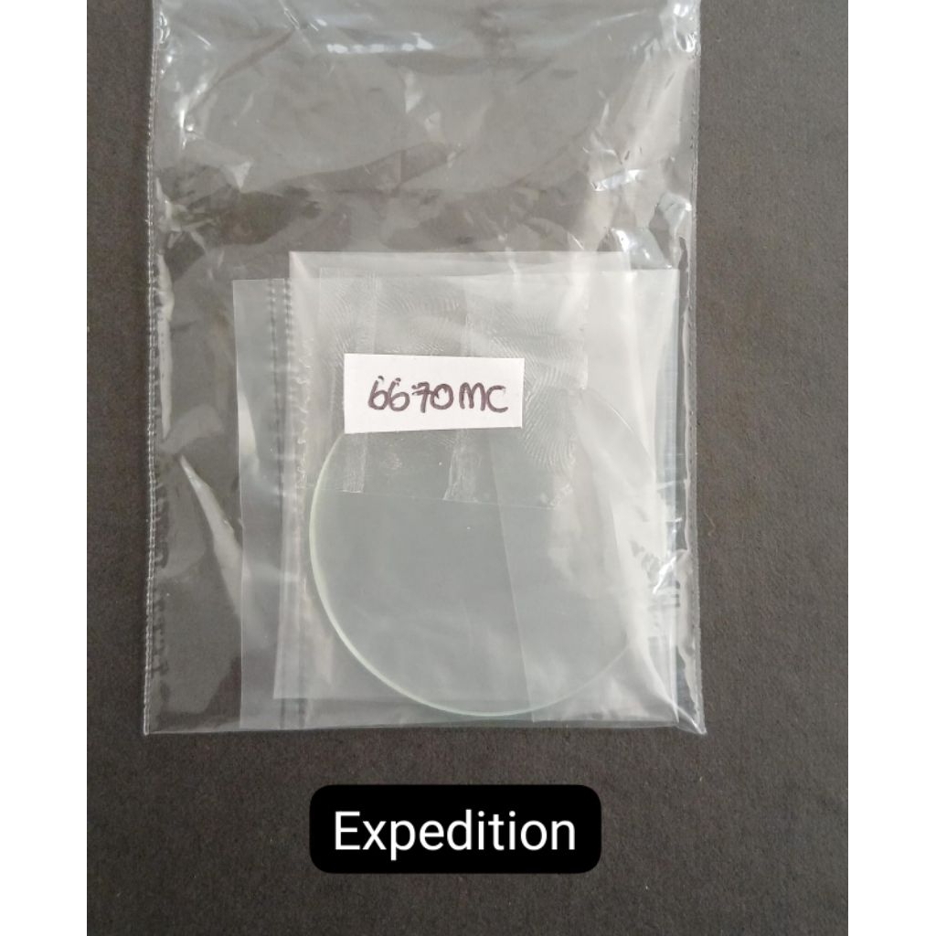 กระจกนาฬิกา expedition 6670MC ดั้งเดิม