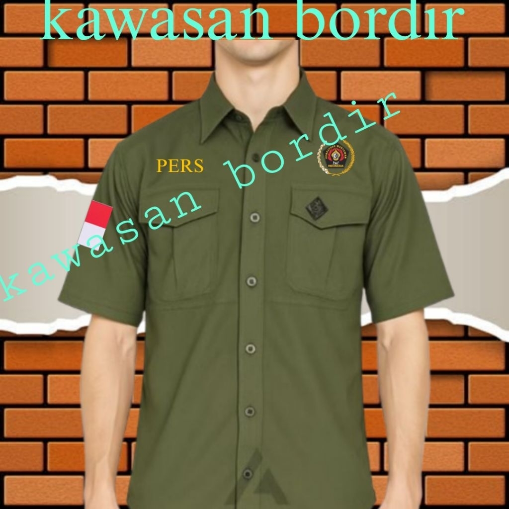KEMEJA Premium pers เสื้อ pers ชุด pers เสื้อ pdh pers pwi เสื้อ pwi เสื้อ วารสาร ชุดนักข่าวเสื้อ pd