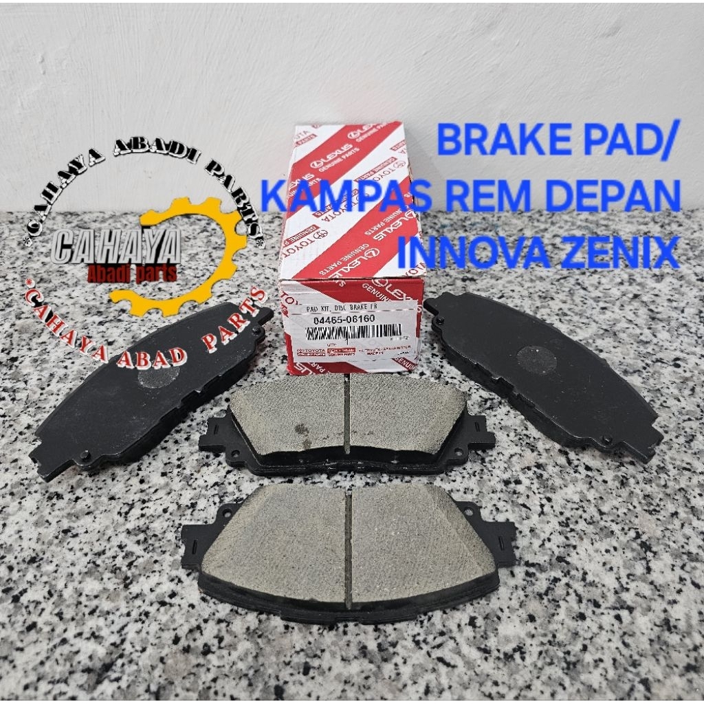 ผ้าเบรคหน้า Innova Zenix ผ้าเบรคหน้า Innova Zenix ผ้าเบรคหน้า Innova Zenix Toyota Kijang Zenix
