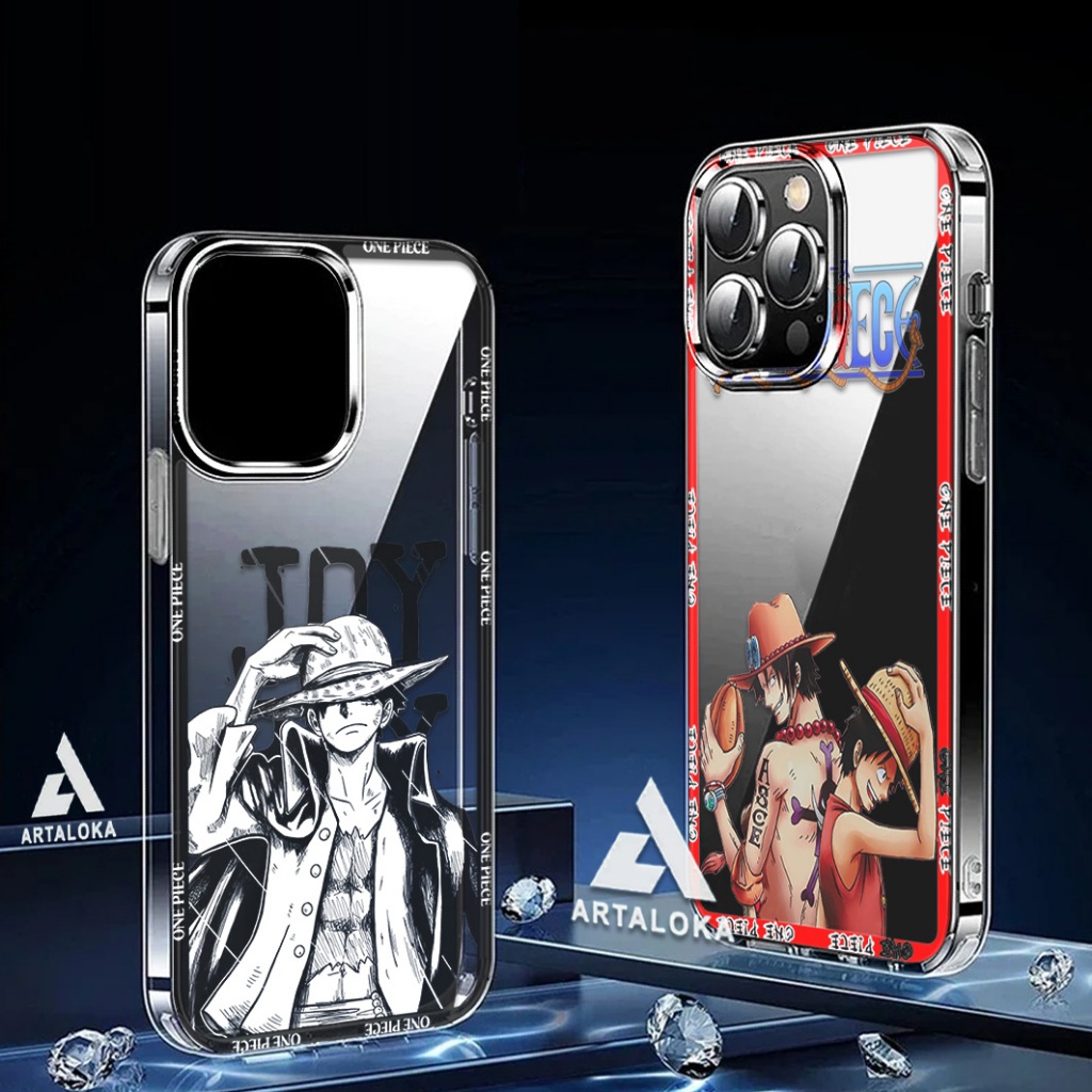 เคสใส GLOSSY สําหรับ zenfone Max Pro m1 / Max Pro m2 - ONE PIECE - NF89 - OTHER TYPES CHAT ADMIN
