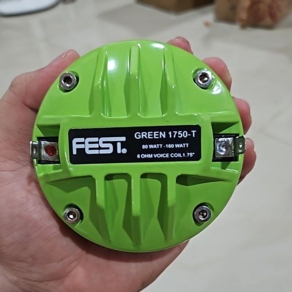TWEETER DRIVER FEST GREEN 1750T GREEN 1750T GREE 1750 T ORIGINAL