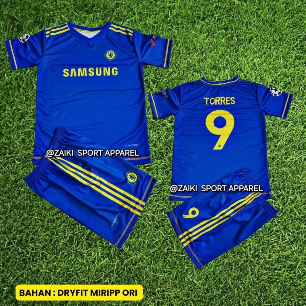 เสื้อฟุตบอลเด็ก Retro Chelsea Suit Kids Football Clothes Retro Kids Football Jersey Retro Chelsea Je