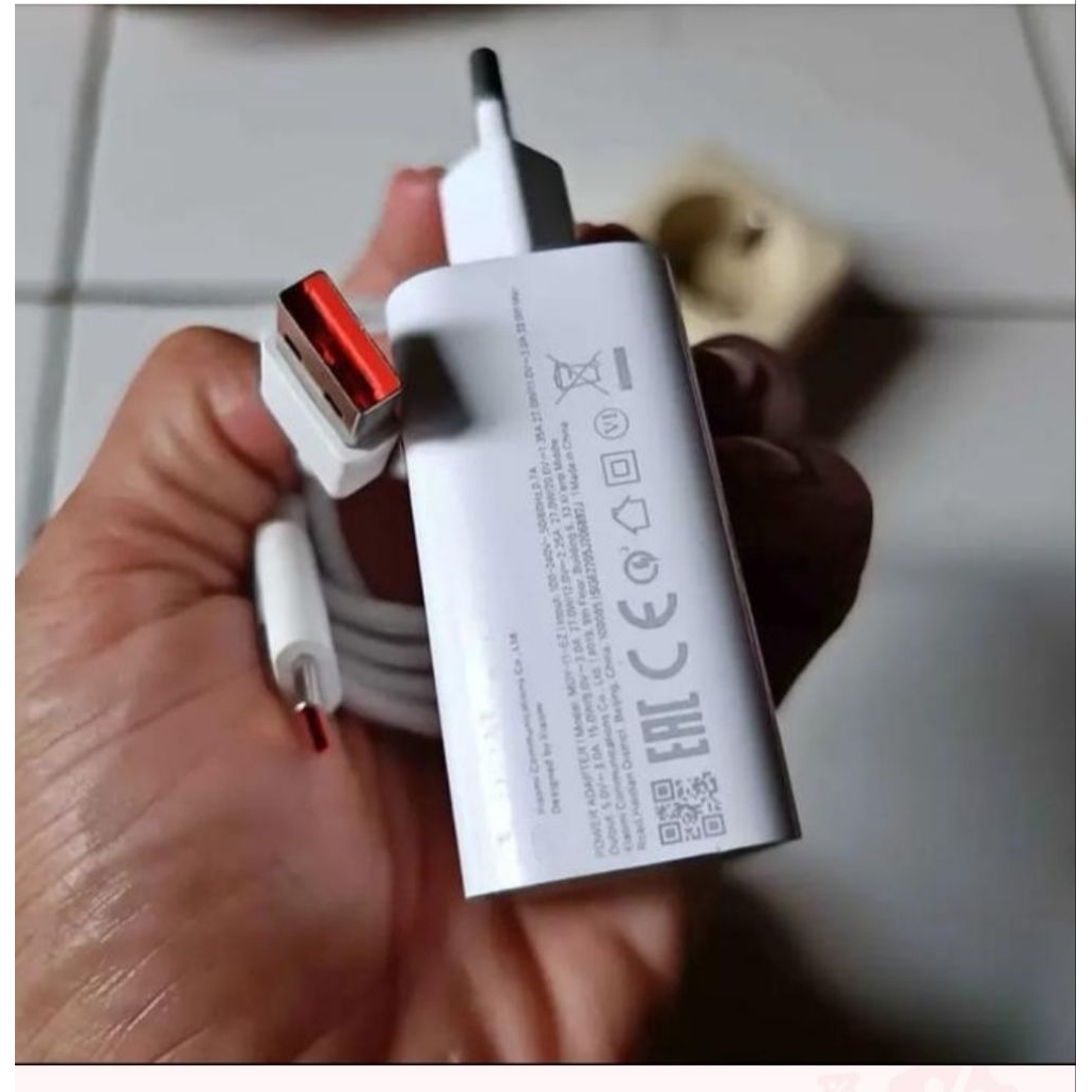 Redmi Note 14 33W Usb Type C Charger Mdy-11-EZ Turbo Charging