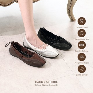 WINOD - Dissa Sepatu Ballerina Sneakers Speedcat Slip On Wanita