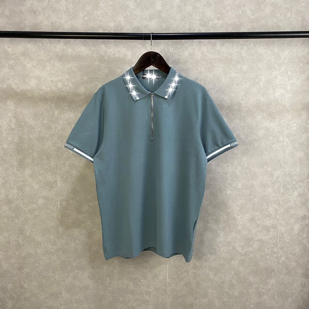 [คุณภาพ vvVIP] Polo Ai dc01 เสื้อเชิ้ตคอปกผู้ชาย เสื้อโปโล unisex ป้ายเต็ม