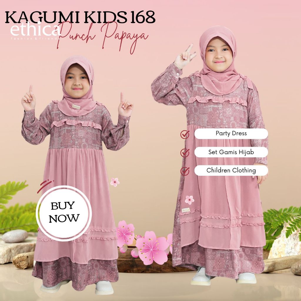 PAPAYA KAGUMI KIDS 168 PUNCH PAPAYA CHILDRENS GAMIS