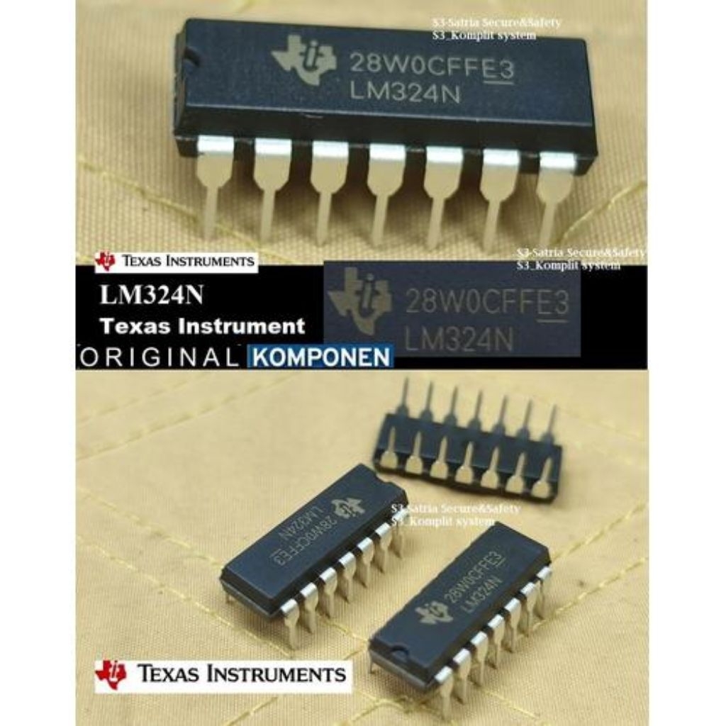 LM324N Instrument LM324 N Ori Original LM 324N 324 N lm324