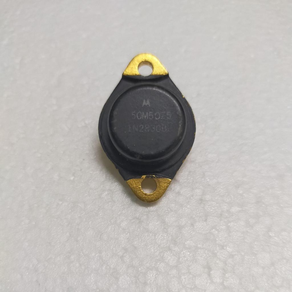 1N2830B Zener Jengkol Motorola Black Gold 50M50Z5 เดิม - Made in USA