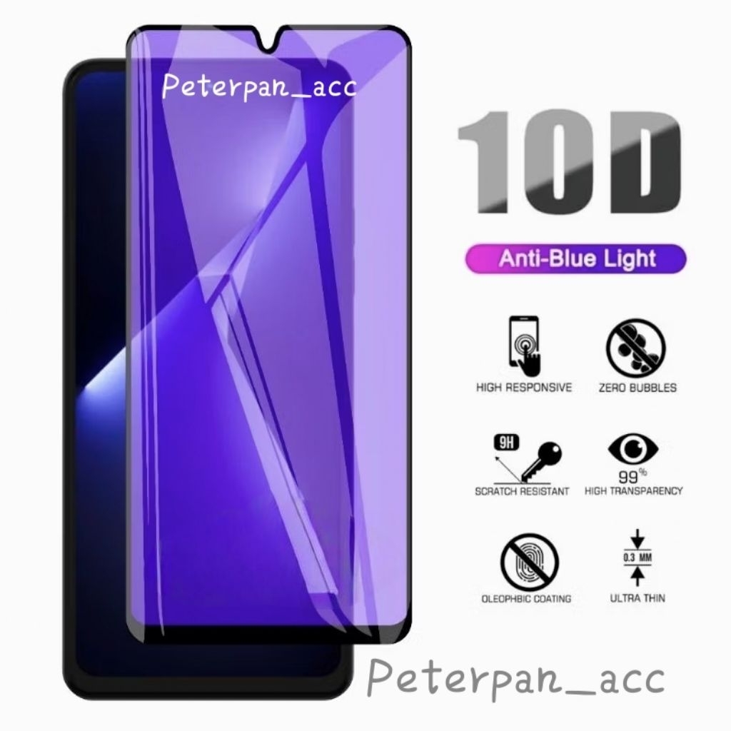 กระจกนิรภัยป้องกันแสงสีฟ้า OPPO A3X A5 Pro A3 Pro 5G A3 Pro A1 5G A1K A3S A5S A7 A7X A7N A7X Pro A8 