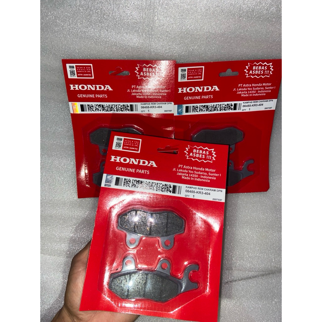 DISPED FRONT PADS KR3 FRONT PADS SUPRA X 125 REVO SUPRA FIT SUPA DISPED FRONT PADS KR3 SUPRA