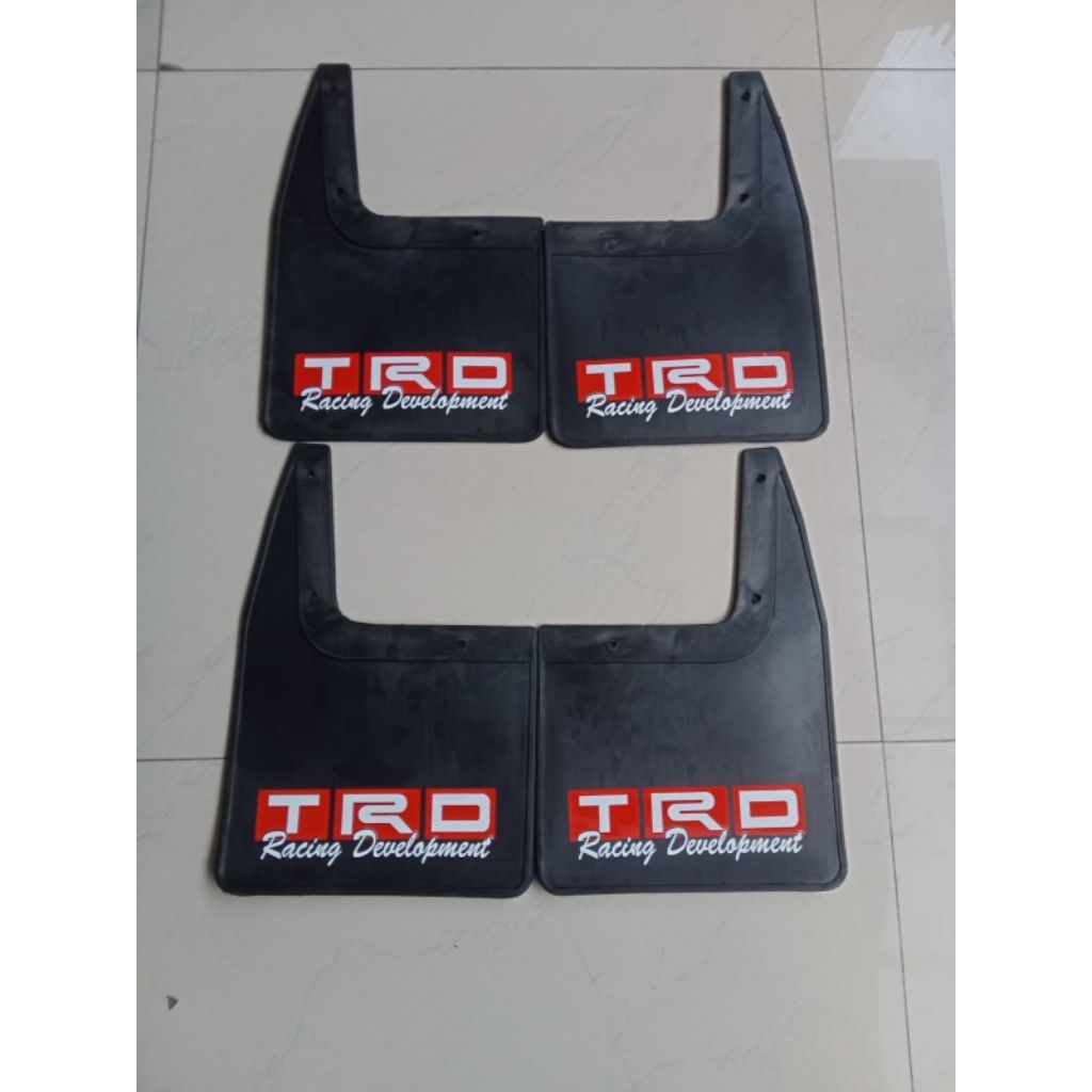พรมล้อสากล TRD Racing วัสดุ PVC หน้าและหลัง