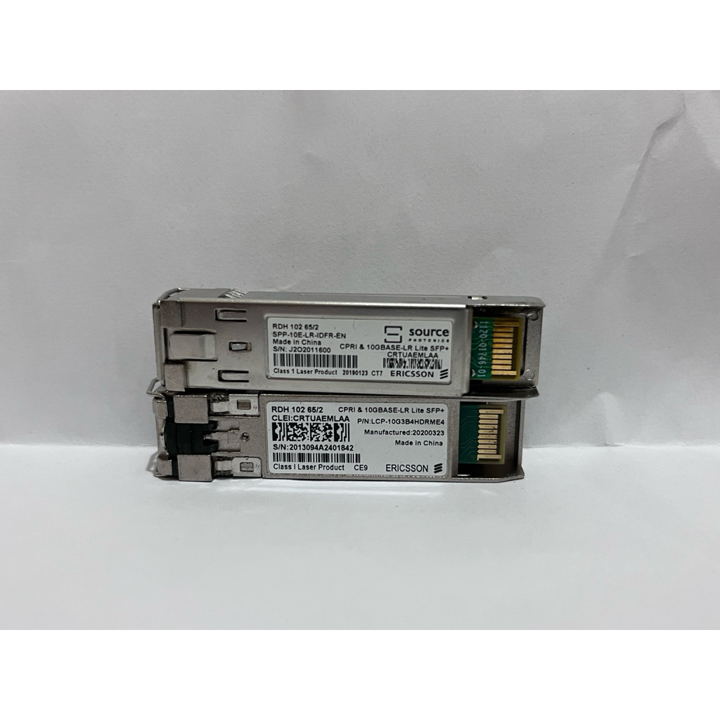 Ericsson SFP 10G 10Km LR Lite Ericsson RDH 102 65/2 SFP+ 10G LR/CPRI