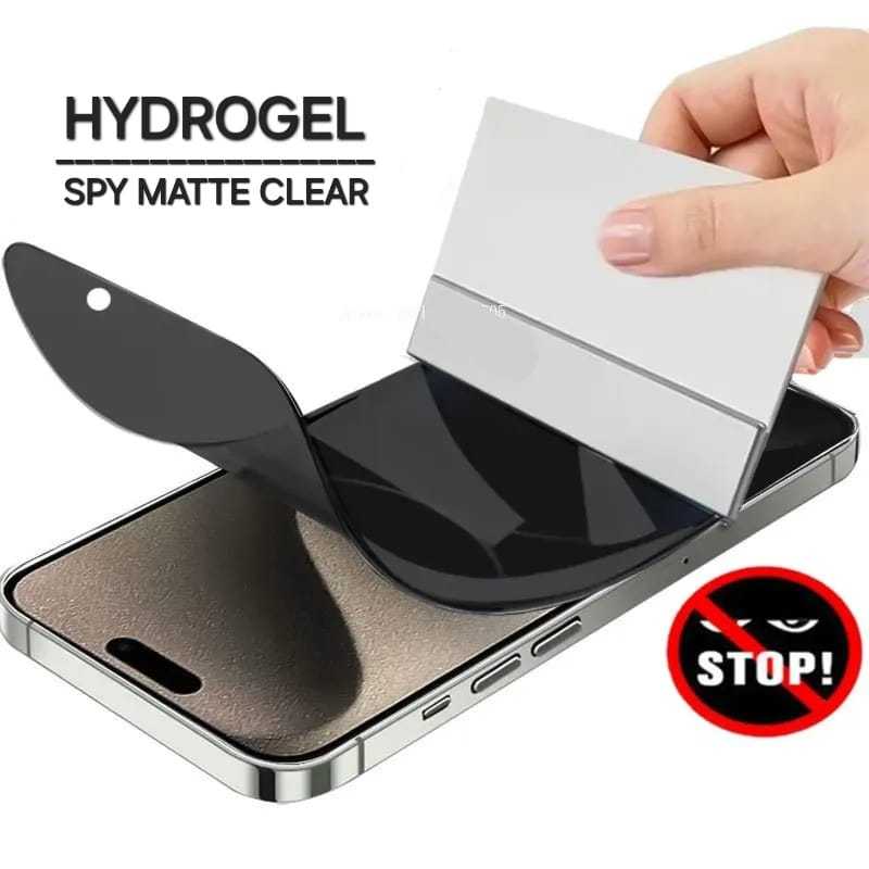 Anti-scratch Hydrogel Privacy Spy Matte Anti-Intip สําหรับ One Plus 7 Pro One Plus 10 Pro One Plus 1