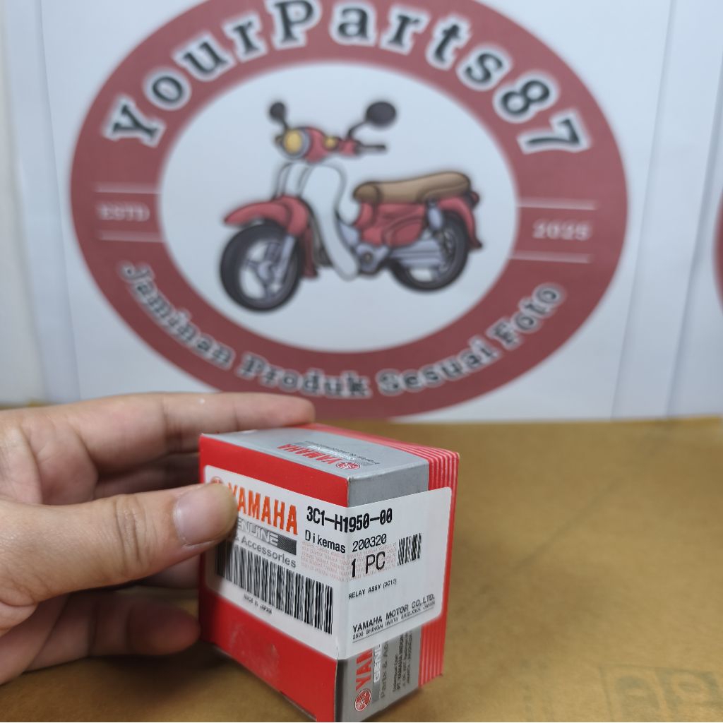 3C1-H1950-0-00 รีเลย์สวิทช์ Starter Vixion เก่าใหม่ NVL NVA MX King Xabre ราศีพิจิกเดิม Yamaha JAPAN