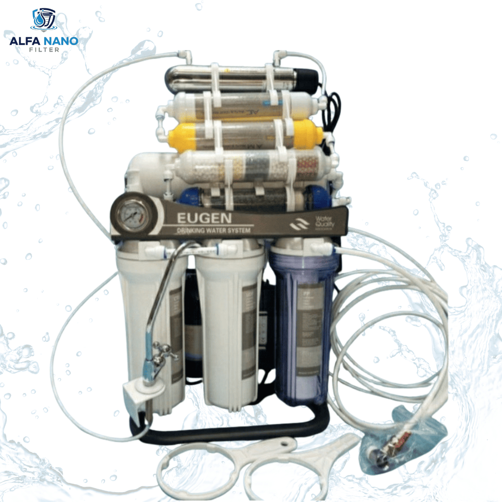 MESIN Eugen 500 Gpd 12 Step Plus UV RO Machine - Non UV