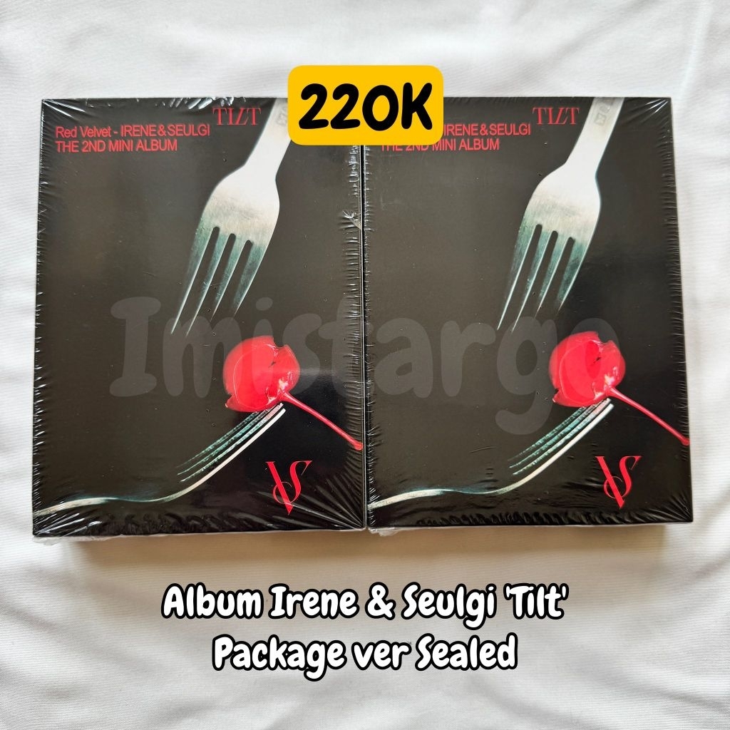 IRENE & SEULGI TILT RED VELVET ALBUM PACKAGE VER SEALED