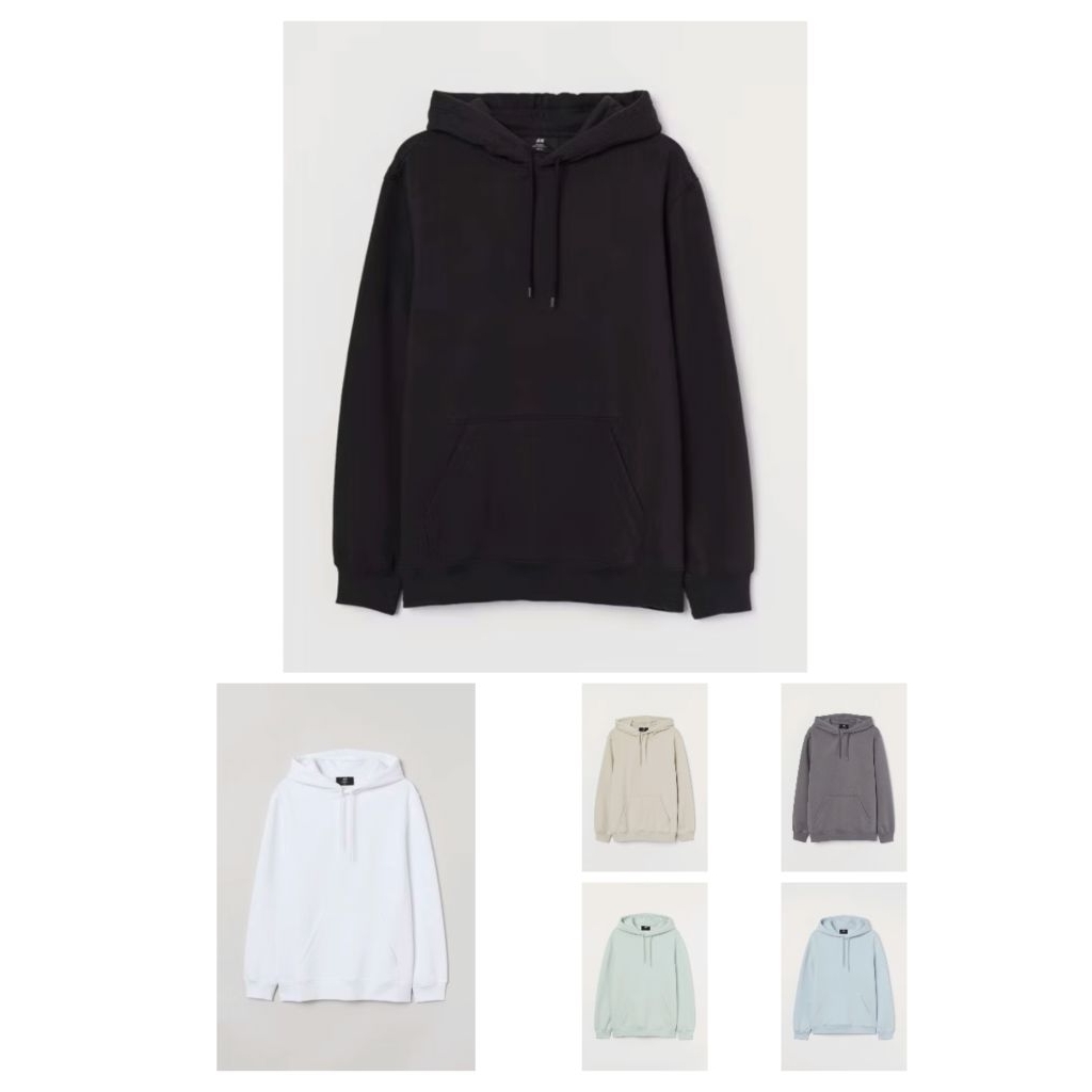 [สินค้าใหม่] PLAIN HOODIE // BEANIE HOODIE // H*M BASIC HOODIE