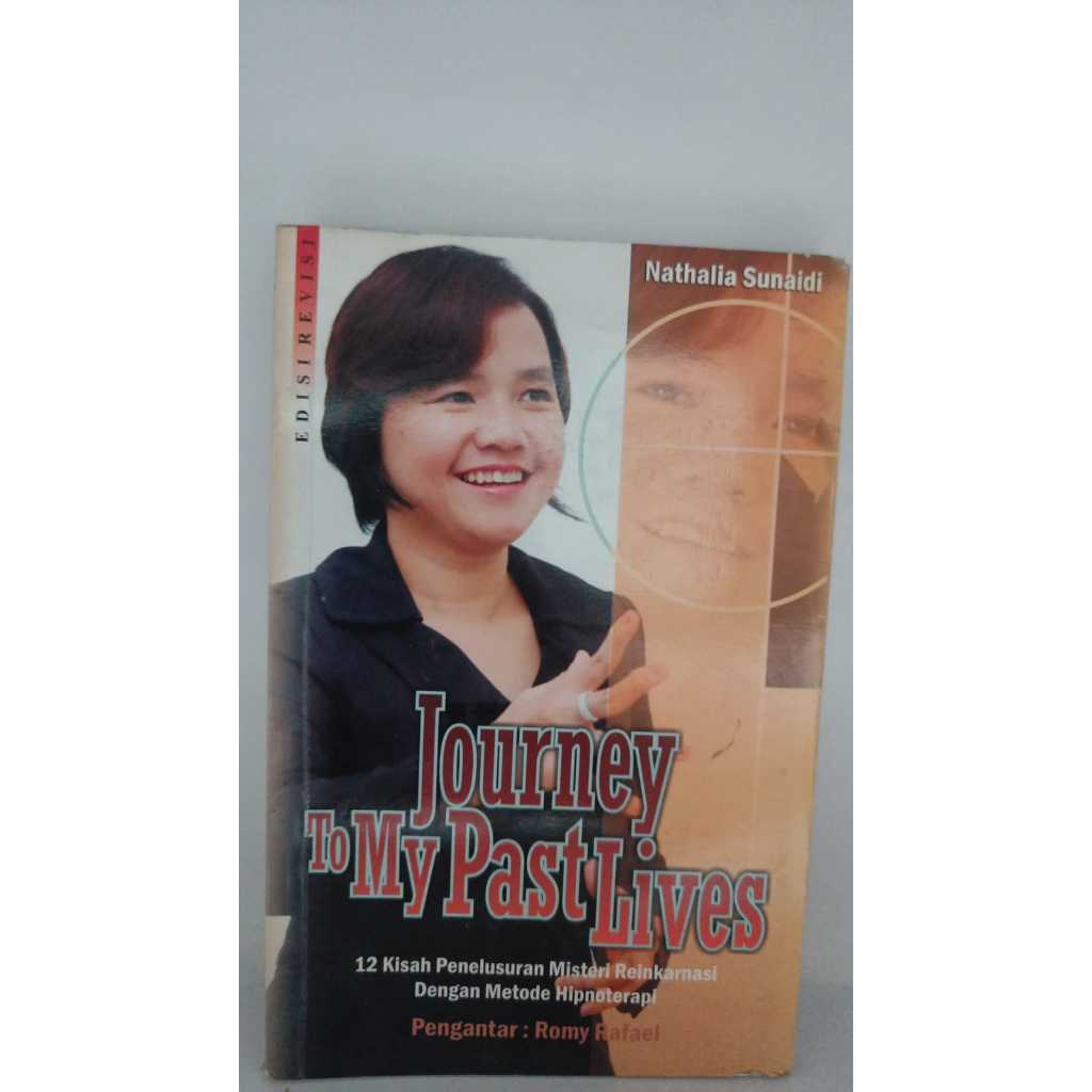 หนังสือที่ใช้แล้วต้นฉบับ JOURNEY TO MY PAST LIVES โดย NATHALIA SUNAIDI