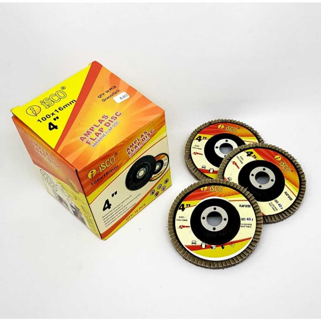 MAXTECH FLAP DISK / STACKING SANDPAPER คอนเทนติส 20 ชิ้น